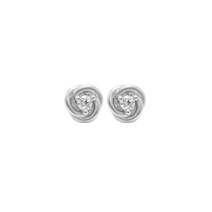 Elegant Triad Sparkle Gem Studs