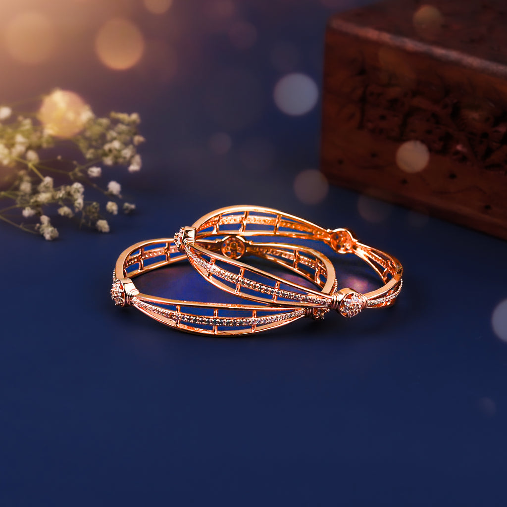 Whimsical Rose Bangle – Sterluv