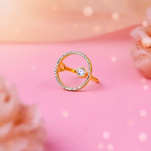Timeless Zircon Embrace Ring