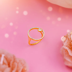 Timeless Zircon Embrace Ring