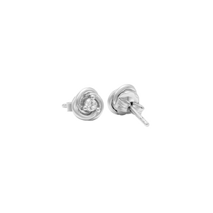 Elegant Triad Sparkle Gem Studs
