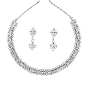 Radiant Frost Necklace Set