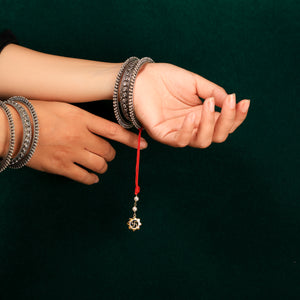 Auspicious Swastik Pearl Lumba
