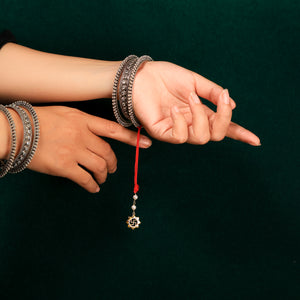 Auspicious Swastik Pearl Lumba