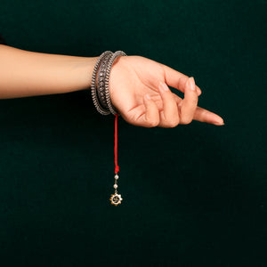 Auspicious Swastik Pearl Lumba