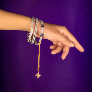 Sacred Swastik Rudraksha Lumba