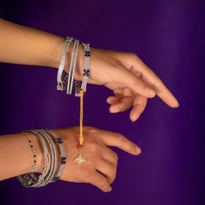 Sacred Swastik Rudraksha Lumba