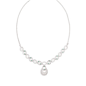 Gleaming Orbit Necklace Set