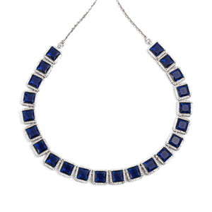 Blue Enchantment Splendor Necklace Set