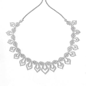 Serene Snowfall Necklace Set