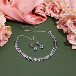 Radiant Frost Necklace Set