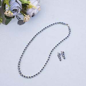 Azure Twilight Elegance Necklace Set