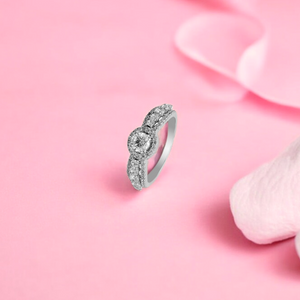 Celestial Gem-studded Promise Ring