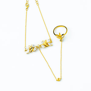 Sterluv's Sterling Silver Serene Ivy Link For Women - Ideal for Festivity, Celebrations & Parties