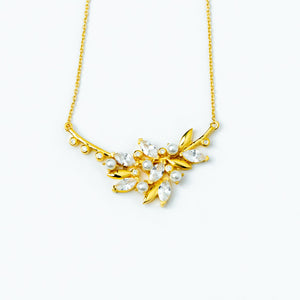 Sterluv's Sterling Silver Opaline Vine Muse For Women - Ideal for Festivity, Celebrations & Parties