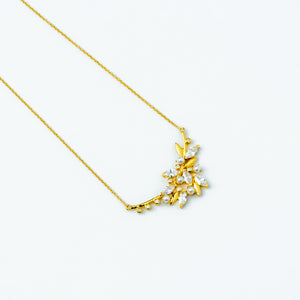 Sterluv's Sterling Silver Opaline Vine Muse For Women - Ideal for Festivity, Celebrations & Parties