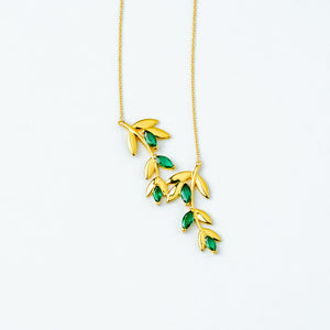 Sterluv's Sterling Silver Elysian Leaf Vine For Women - Ideal for Festivity, Celebrations & Parties