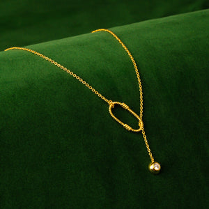 Allure Coil Gold Necklace