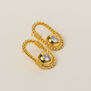 Allure Loop Gold Studs