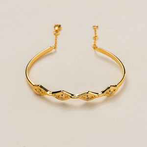 Luxora Rhombus Gold Bracelet