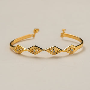 Luxora Rhombus Gold Bracelet