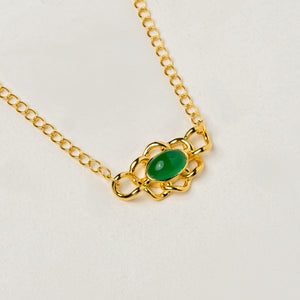 Ember Blaze Gold Necklace