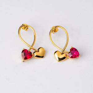 Amour Loop Earrings