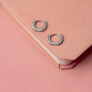 Prismatic Charm Hoops