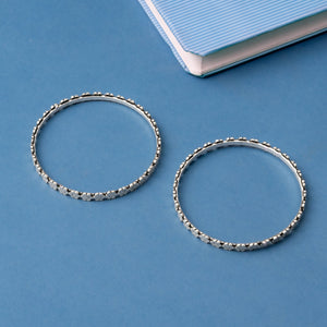 Petal Charm Bangle