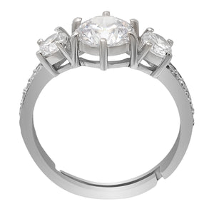 Timeless Prong-Set Promise Gem Ring