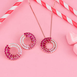 Flare of Dawn Necklace Set