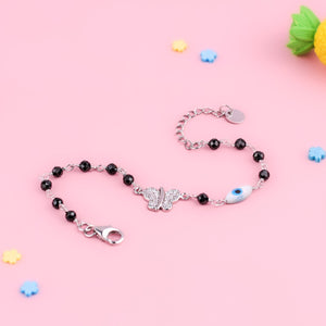 Butterfly Evil Eye Guardian Bracelet