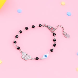 Butterfly Evil Eye Guardian Bracelet