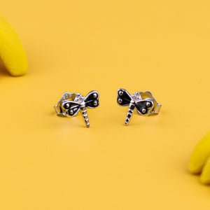 Flutter Fun Dragon Fly Stud Earrings