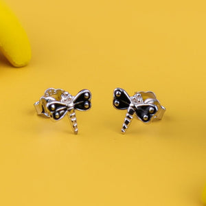 Flutter Fun Dragon Fly Stud Earrings