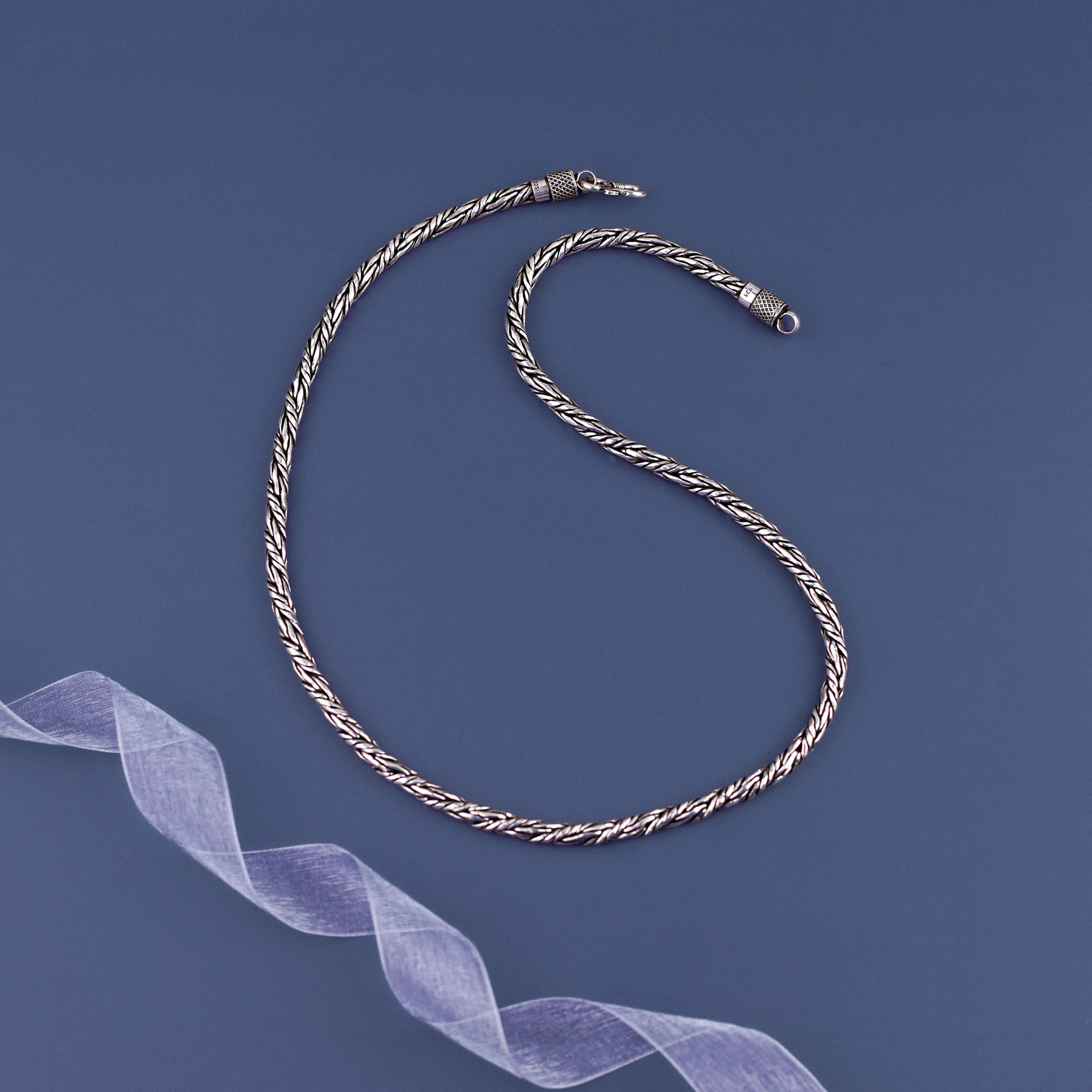 Orion Weave Chain – Sterluv