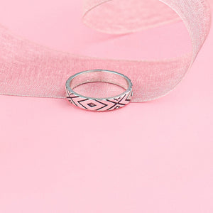 Men's Sterling Silver Odyssey Arrow Ring For Office Wear