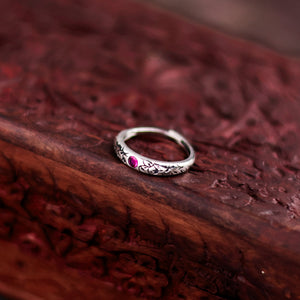 Scarlet Flame Ring