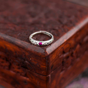 Scarlet Flame Ring