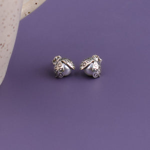 Moonlit Basket Earrings