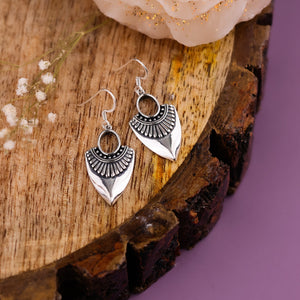Rustic Flora Weave Earrings