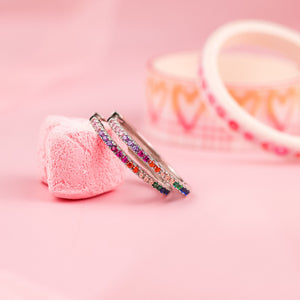 Gleaming Chromatic Hoops