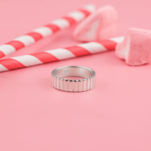 Men's Sterling Silver Tiered Radiance Ring - Best for Daily Wear