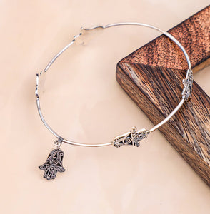 Sacred Hamsa Hand Bracelet