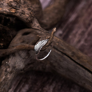 Whispering Feather Ring
