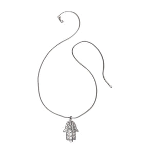 Divine Hamsa Hand Pendant (Without Chain)