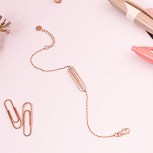 Elegance in Rectangles Bracelet