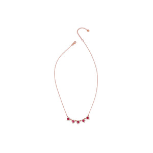 Roseheart Sparkle Jewel Necklace