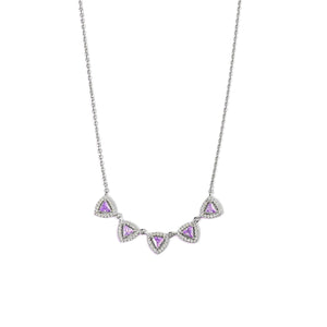 Stellar Trillon Charm Necklace
