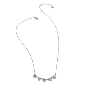 Stellar Trillon Charm Necklace